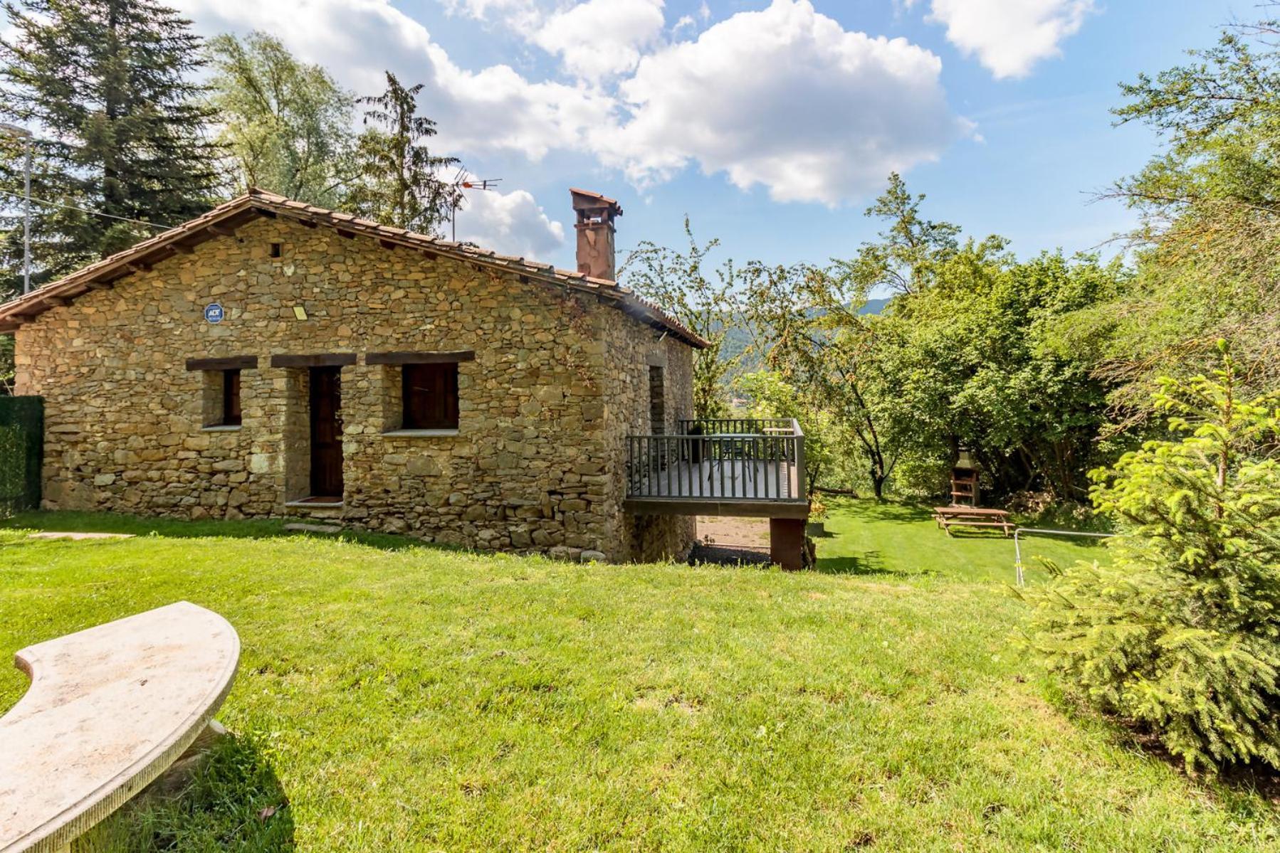 M De Puigsec Mas Rural Al Ripolles Villa Girona Luaran gambar